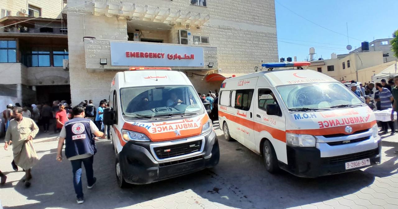 Машины скорой помощи в секторе Газа