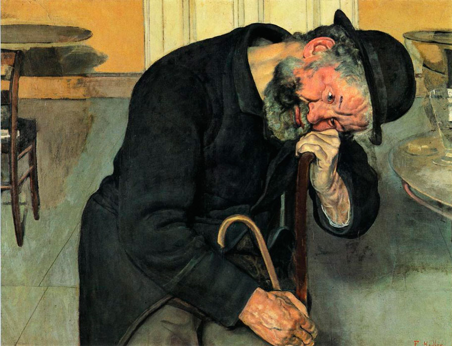 Фердинанд Ходлер. Разочарованная душа. 1889