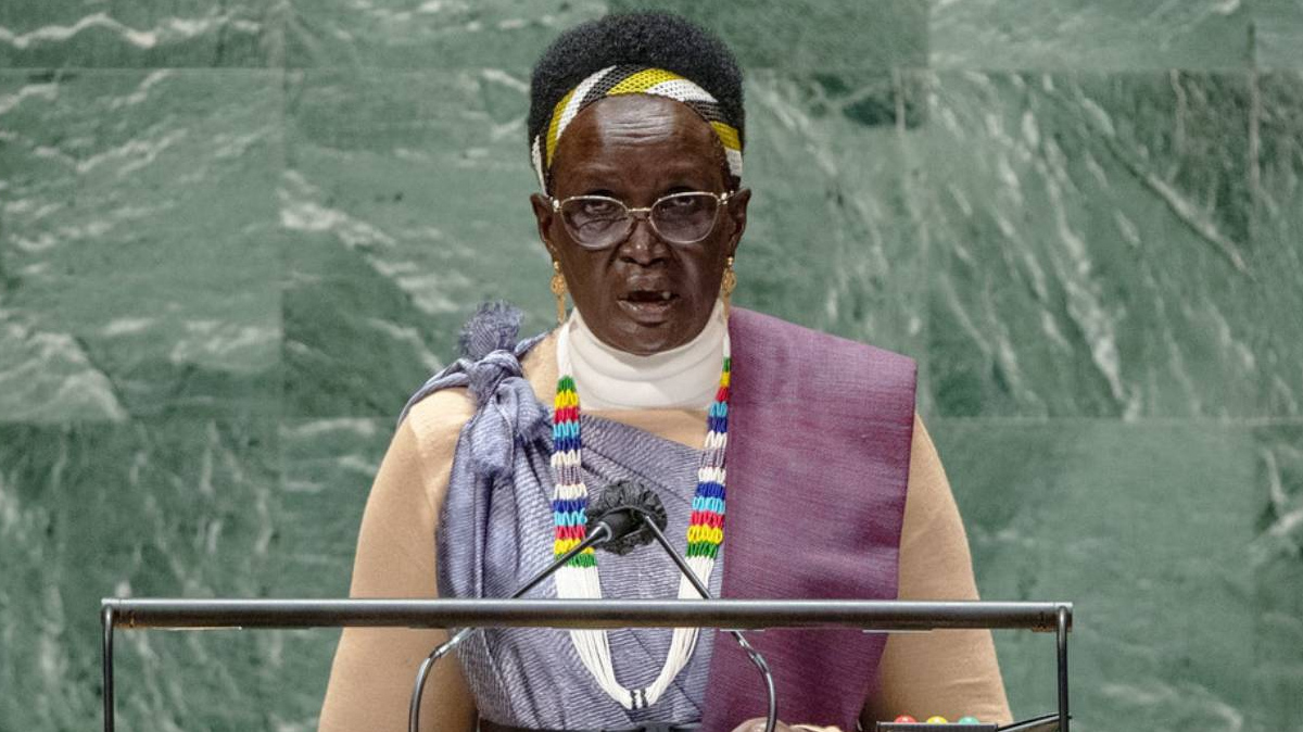 Вице-президент Южного Судана Ребекка Ньянденг де Мабиор