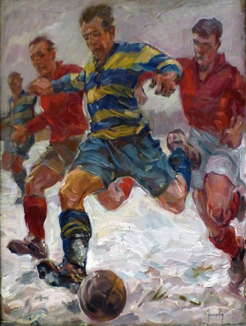Жан Якоби. Футбол. 1932