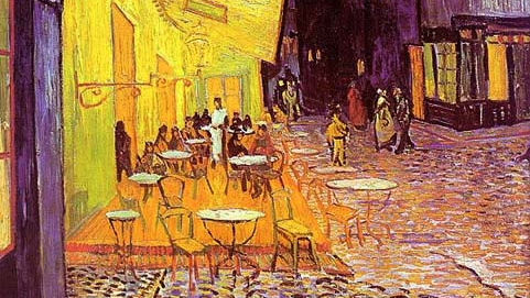 Винсент Ван Гог. Ночная терраса кафе. 1888
