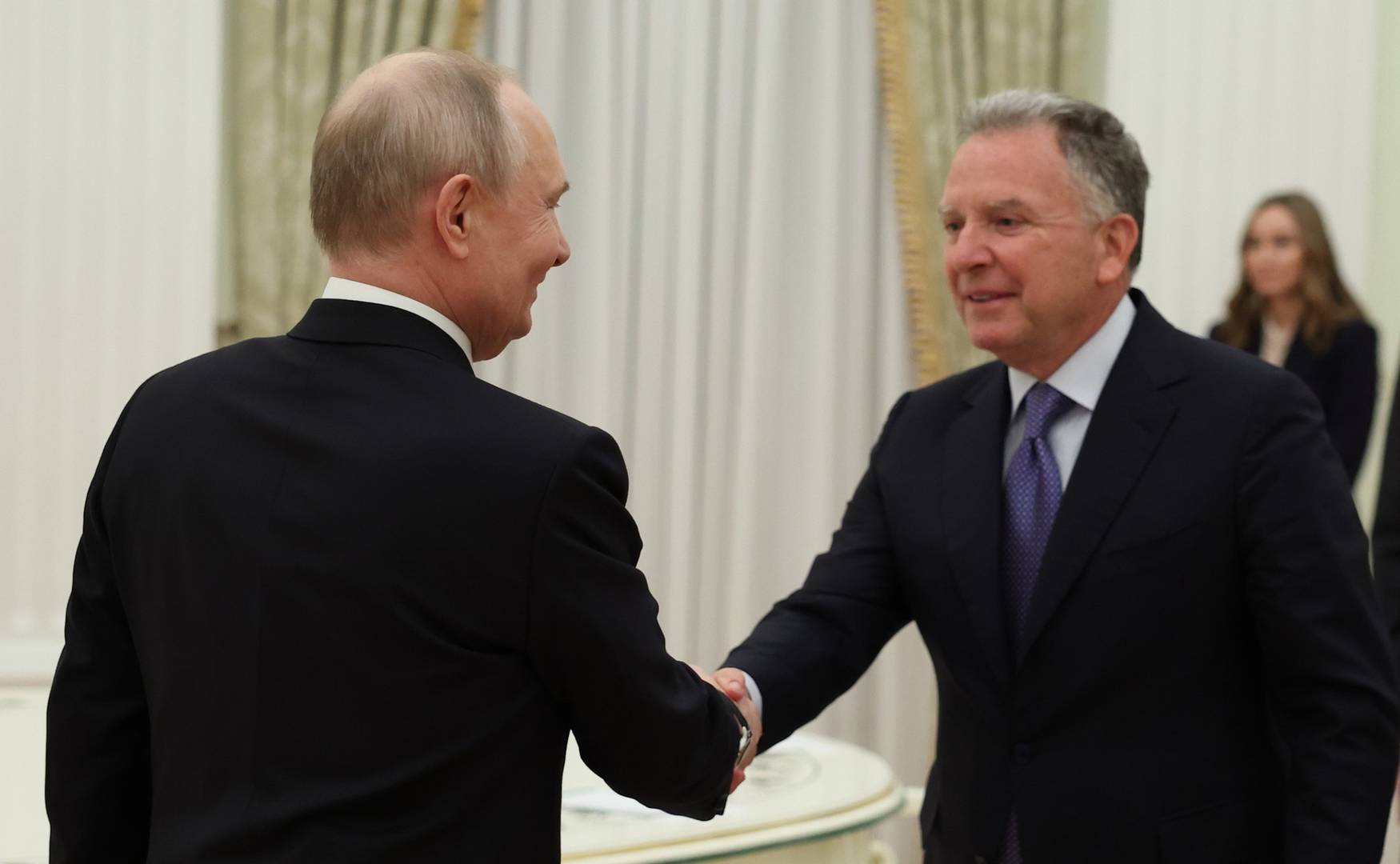 Владимир Путин со Стивеном Уиткоффом
