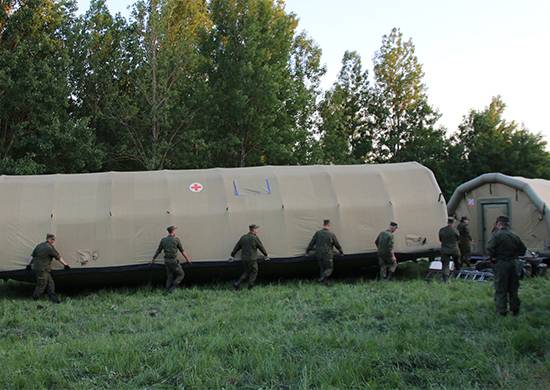 Пневмокаркасный госпиталь