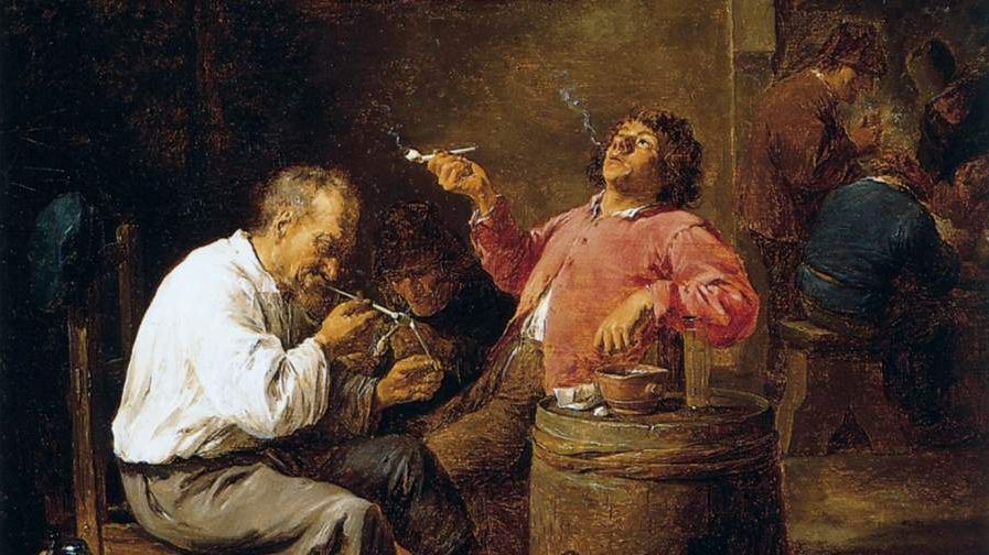 Давид Тенирс Младший. Курильщики. 1637