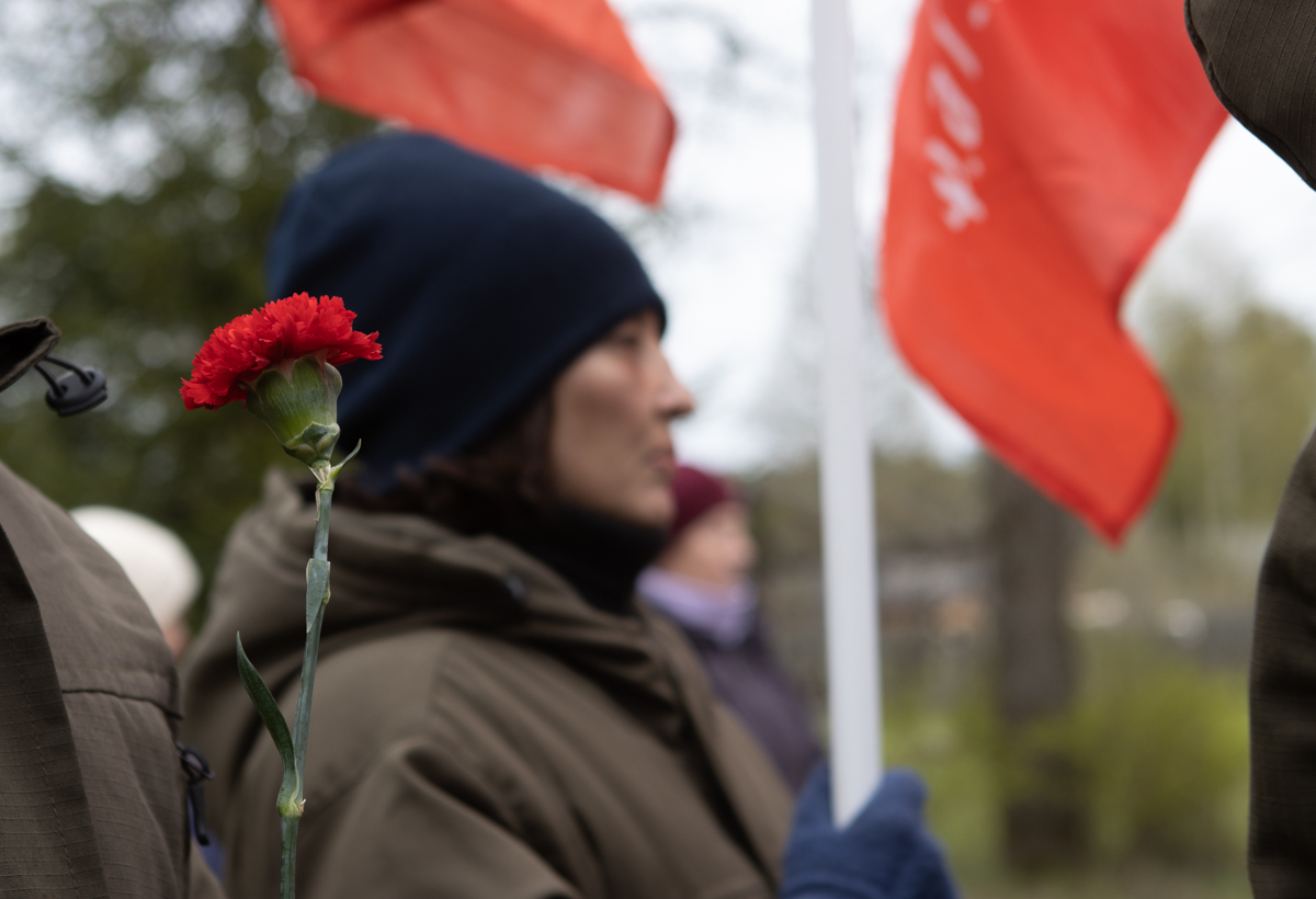 Митинг на День Победы 9 мая 2024 года. Александровское