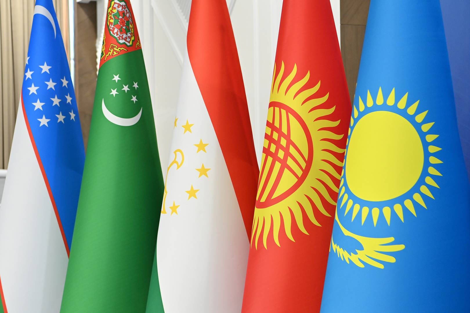 Флаги стран Средней Азии