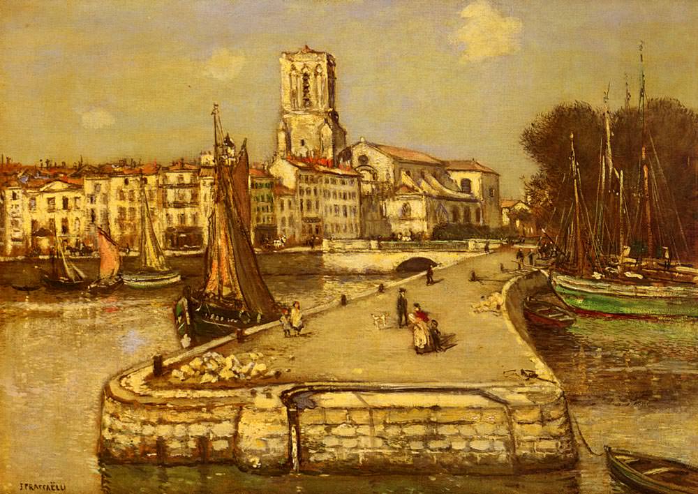 Жан-Франсуа Рафаэлли. Порт, залитый светом солнца