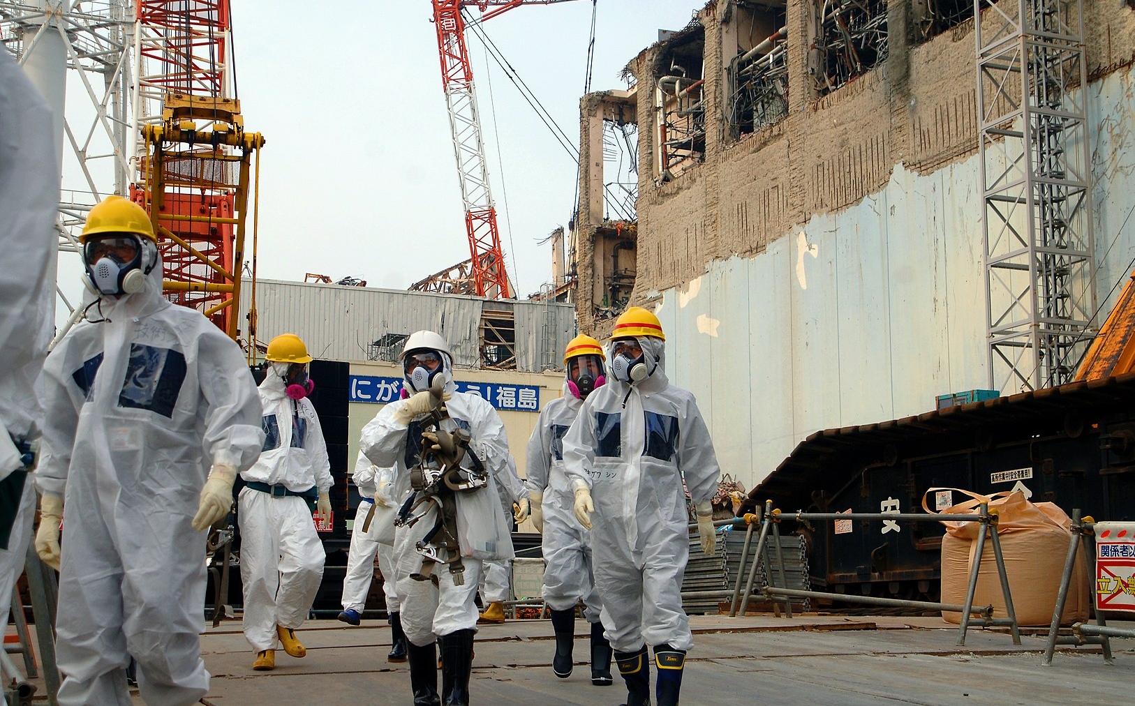Эксперты МАГАТЭ на АЭС «Фукусима»