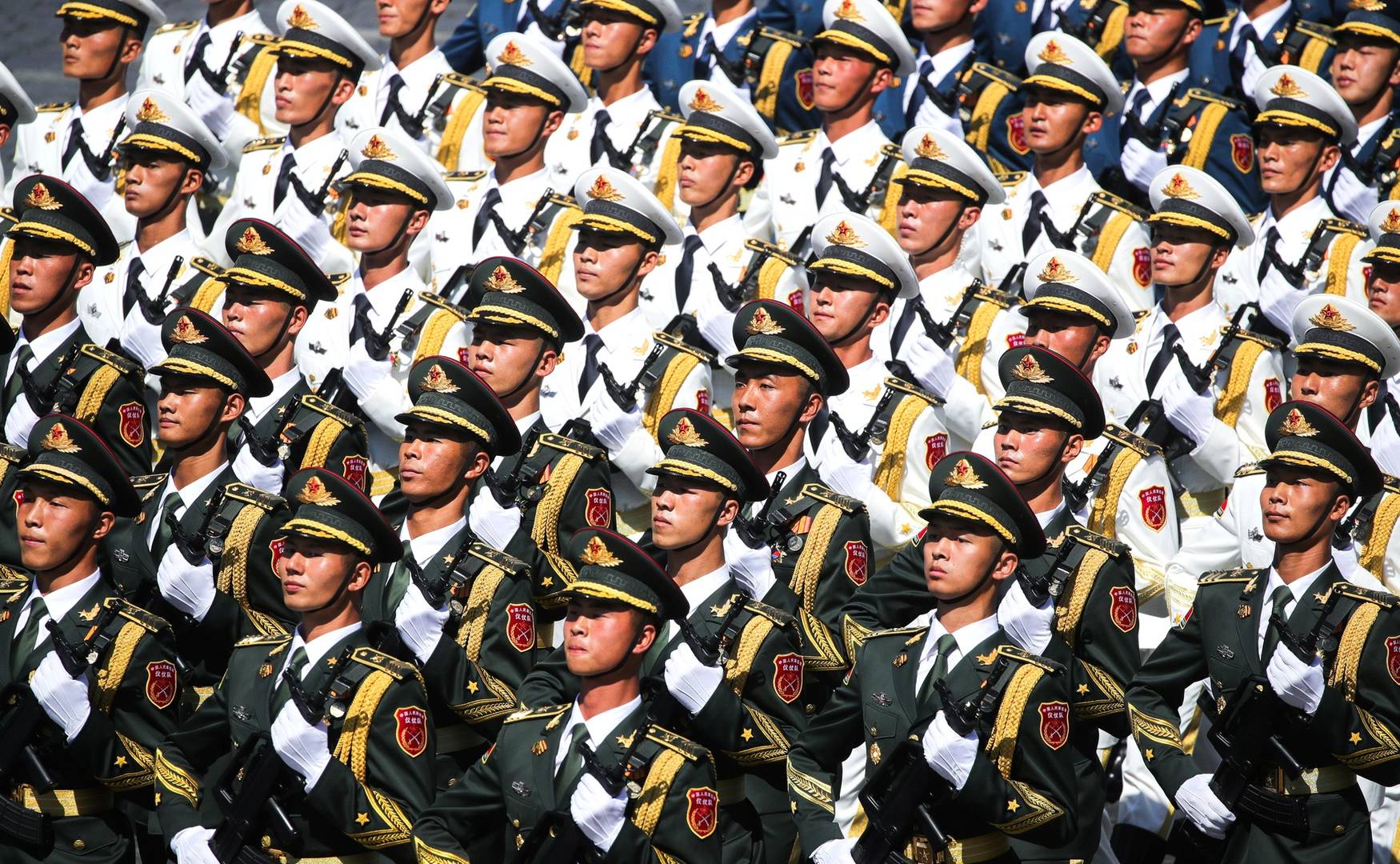 Китайская армия на параде