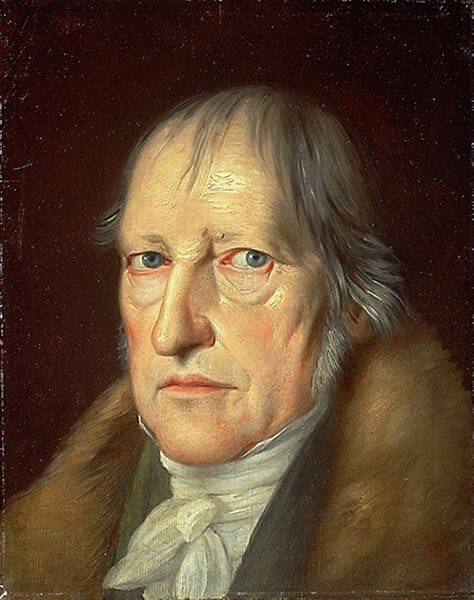 Якоб Шлезингер. Портрет Гегеля. 1831