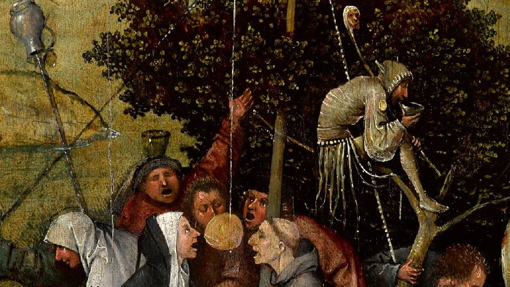 Иероним Босх. Корабль дураков (фрагмент). 1495—1500