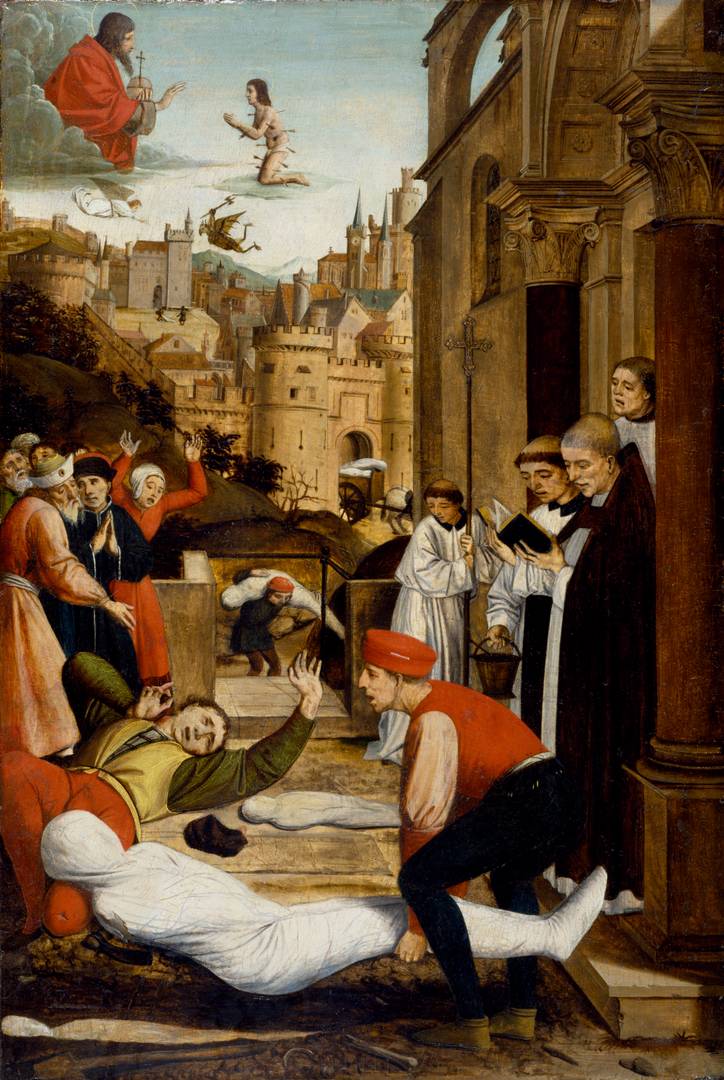 Лиферинкс Йос. Святой Себастьян молится за избавление от чумы. 1497-99 гг.