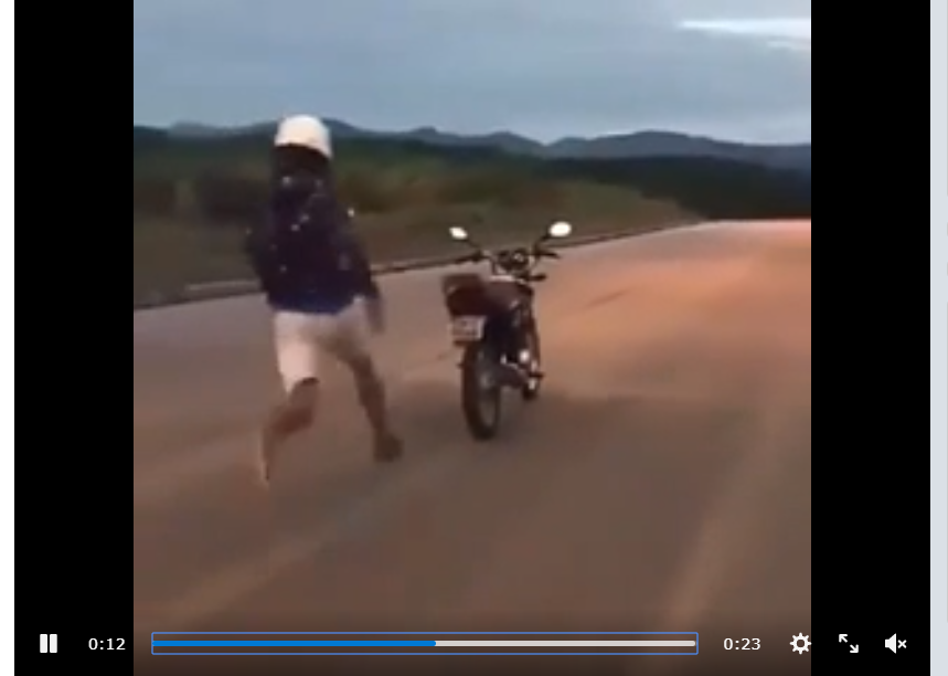 Погоня за мотоциклом
