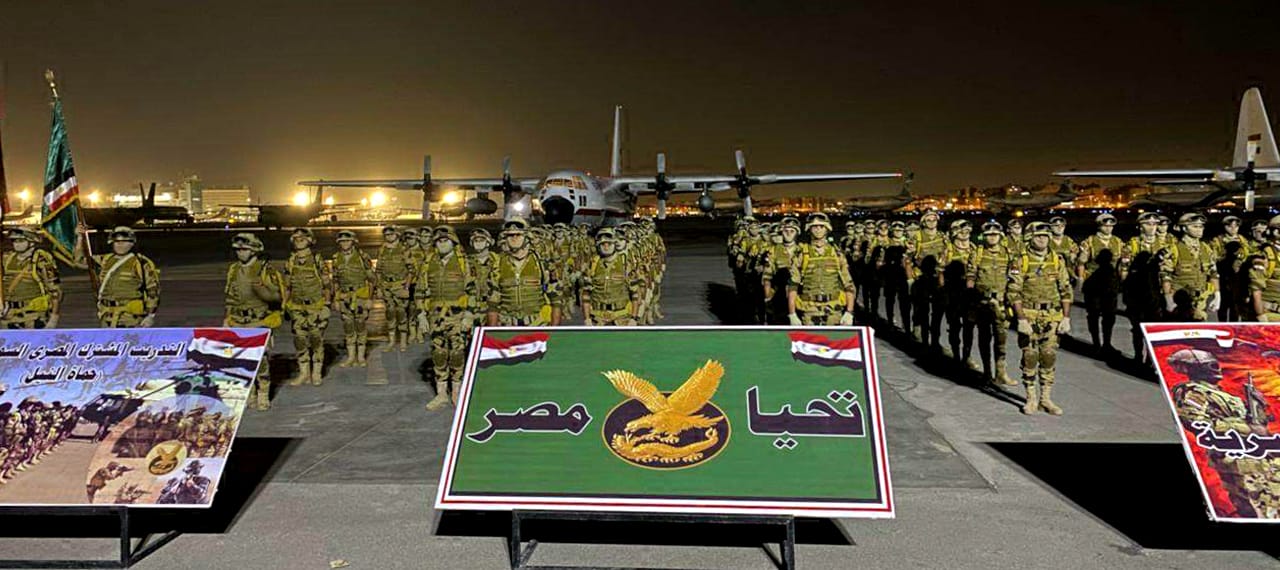 Египетские военные в Хартуме