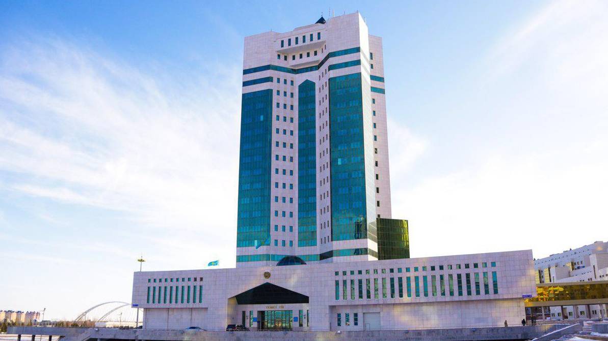 Здание правительства Казахстана