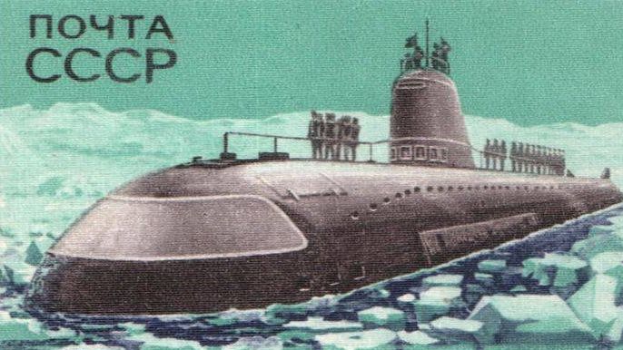 Почтовая марка из серии «Боевые корабли Военно-Морского Флота СССР». 1970