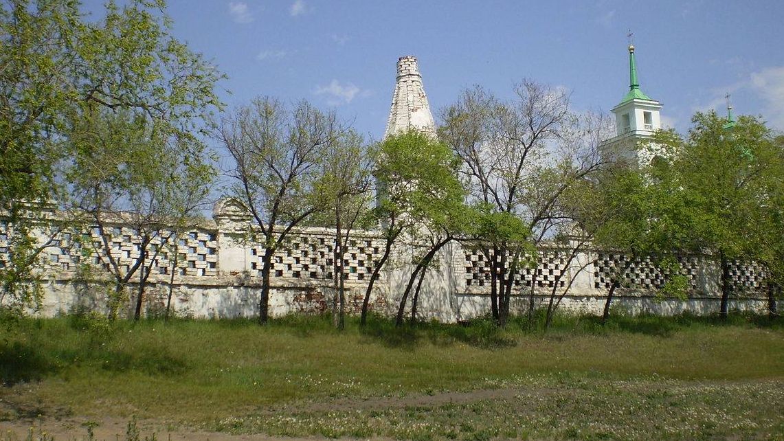 Ограда Троицкого кладбища. Красноярск