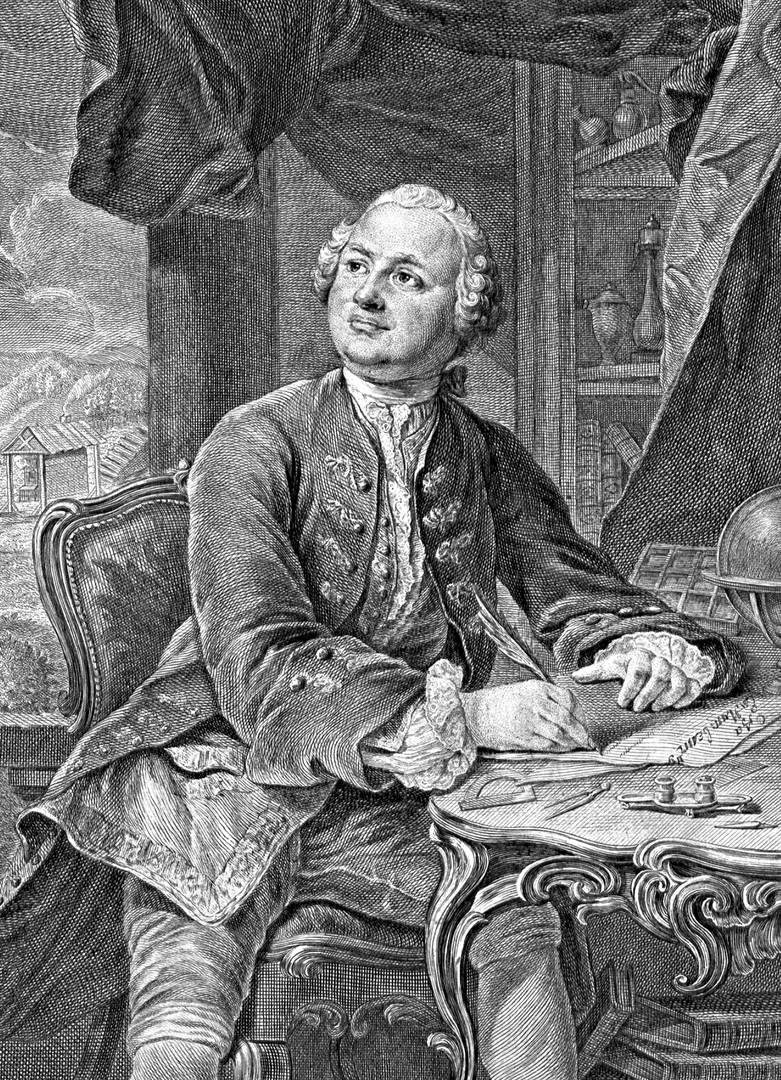 Вортман Христиан-Альберт. Михаил Ломоносов. 1757
