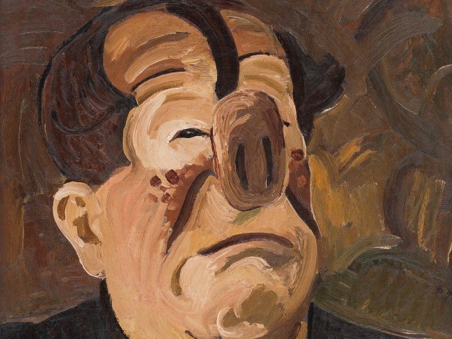 Киприан Майерник. Плачущий клоун (фрагмент). 1940