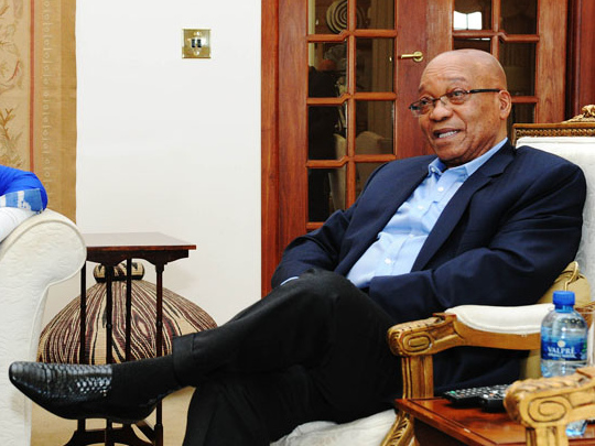 Экс-президент Южно-Африканской Республики (ЮАР) Джейкоб Зума