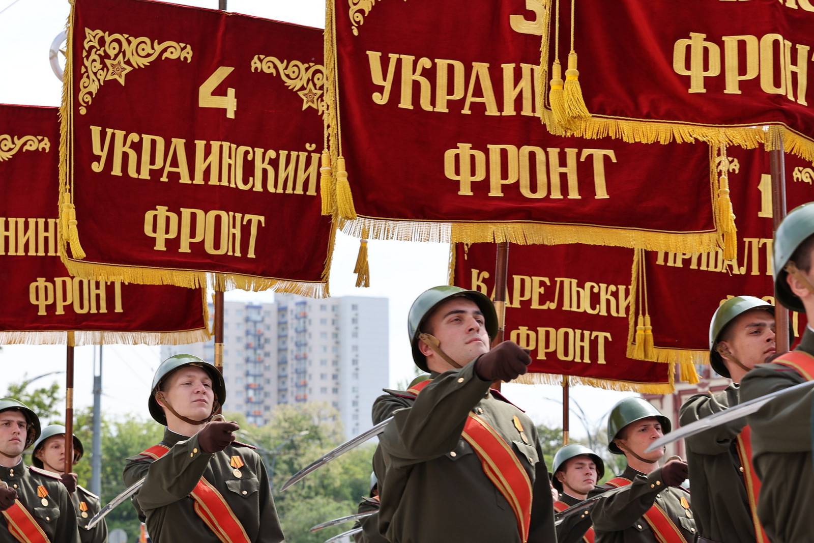 Военный парад на 9 Мая в Ростове-на-Дону