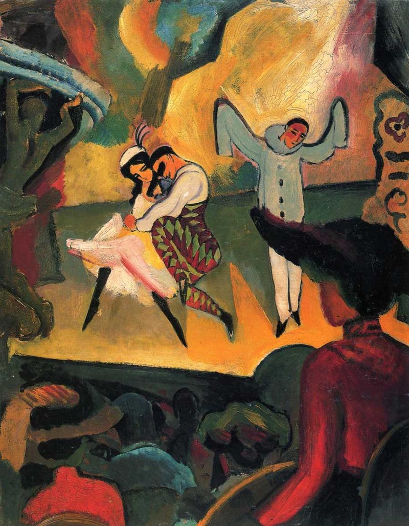 Август Маке. Русский балет (1912)