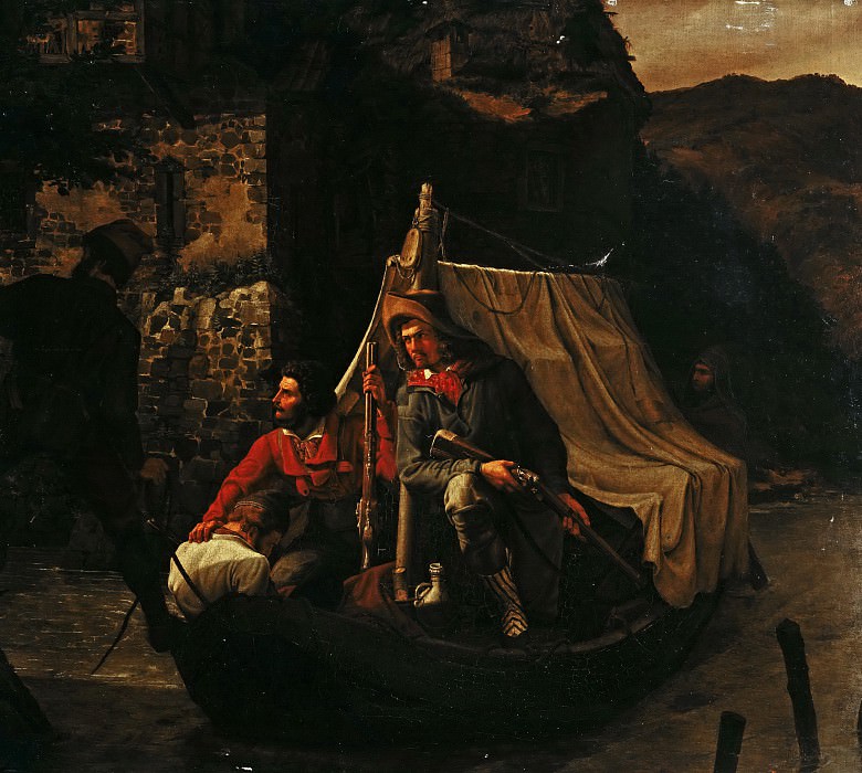Эмиль Эберс. Контрабандисты. 1830