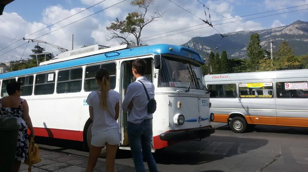 Крым Автобусная остановка