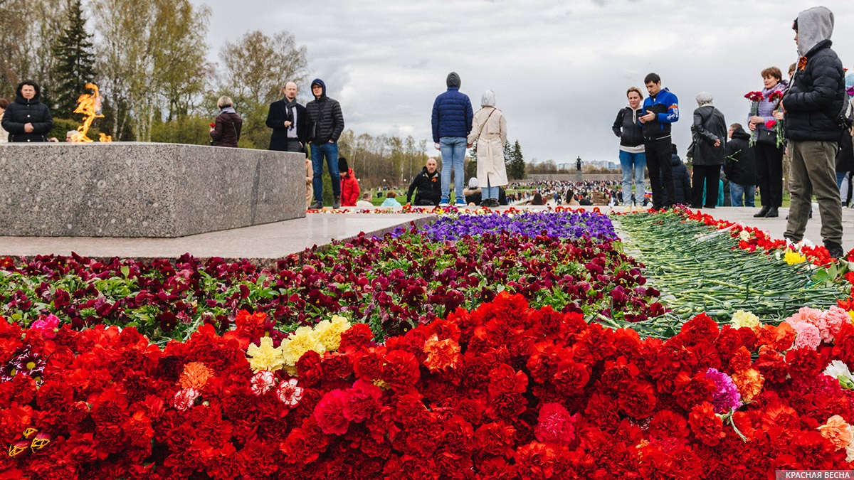 Сколько цветов на мемориал
