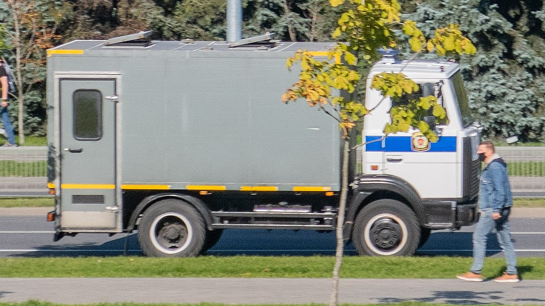 Автозак белорусского МВД