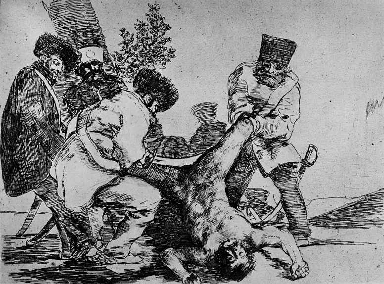 Франсиско де Гойя. Есть ли предел злодеянию. 1814