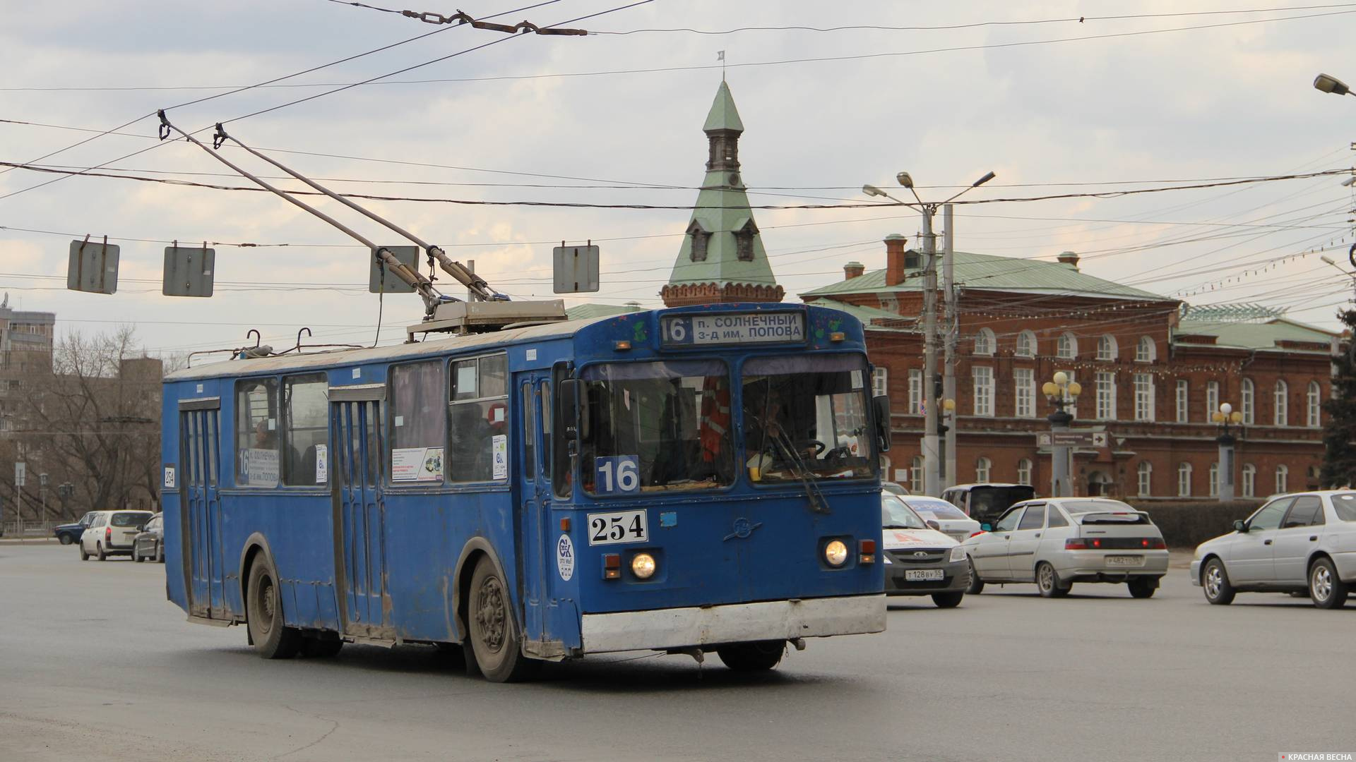 Троллейбус в Омске