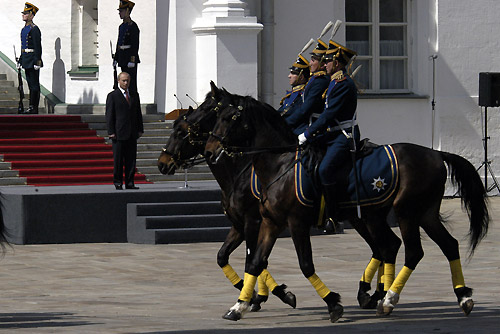 Кавалерийский почётный эскорт Президентского полка