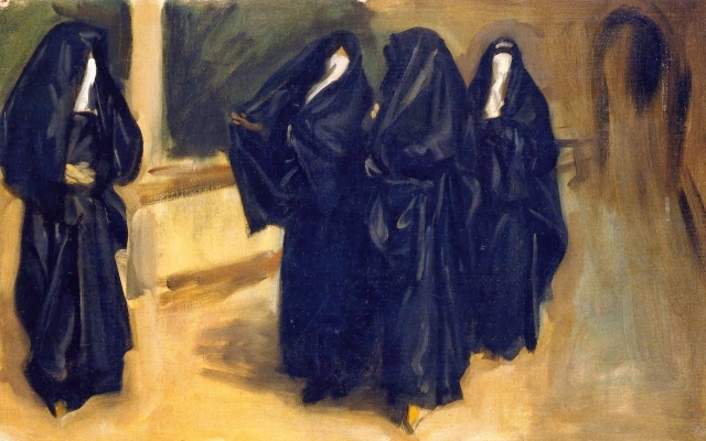 Джон Сингер Сарджент. Четыре арабских женщины. 1891