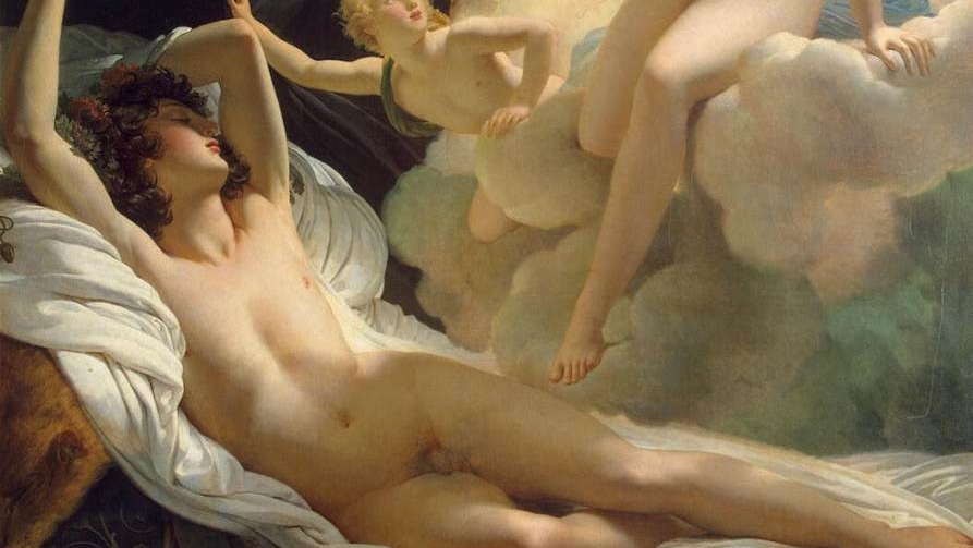 Пьер Нарсис Герен. Морфей и Ирида (фрагмент). 1811