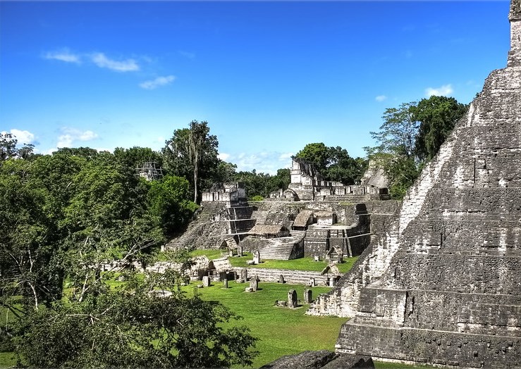 Древний город майя Тикаль. Гватемала 