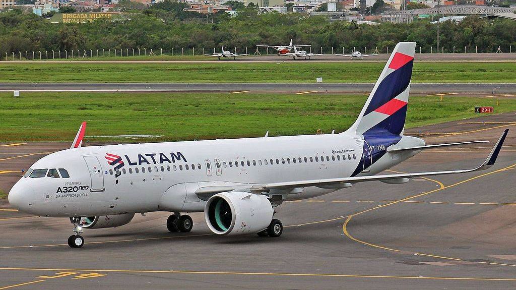 A320 авиакомпании «LATAM»