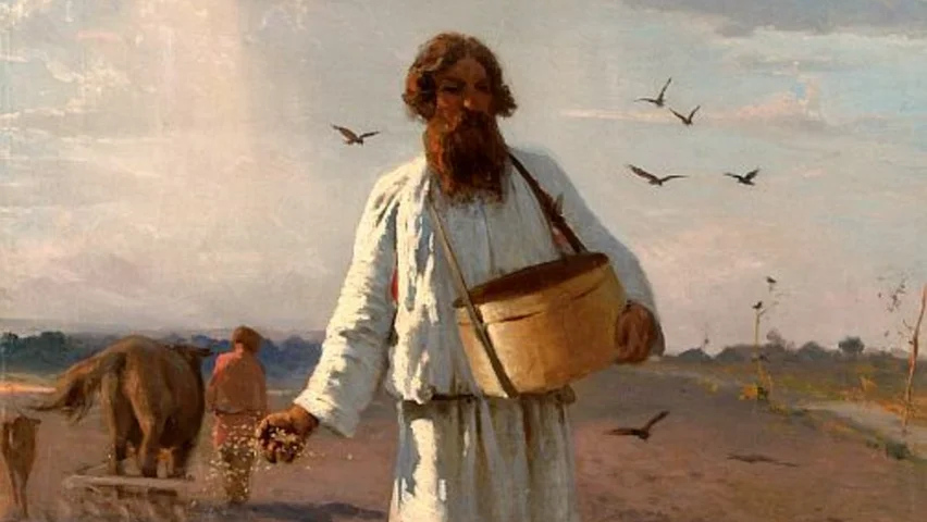 Григорий Мясоедов. Сеятель. 1888
