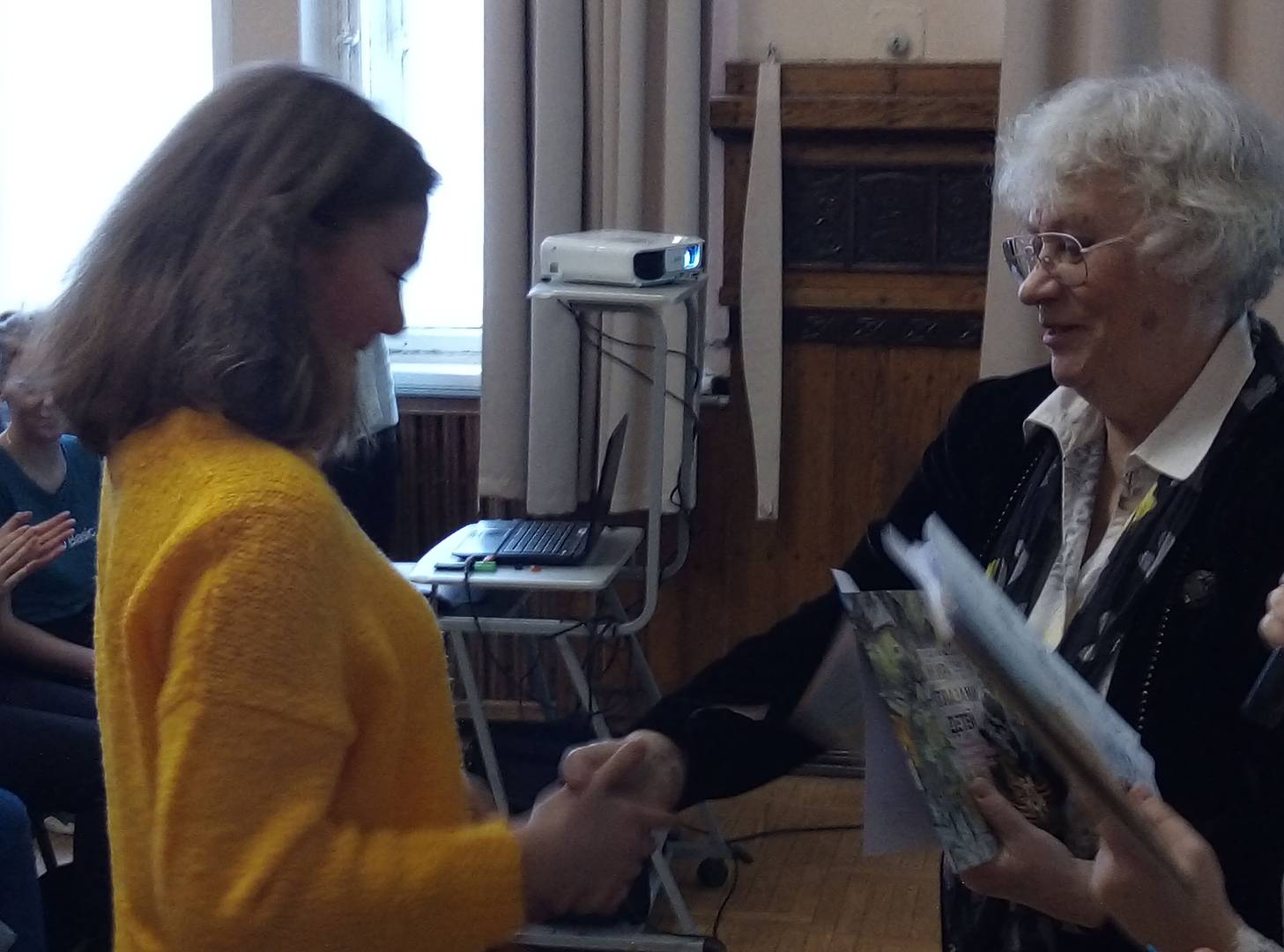 Вручение наград старшим участникам