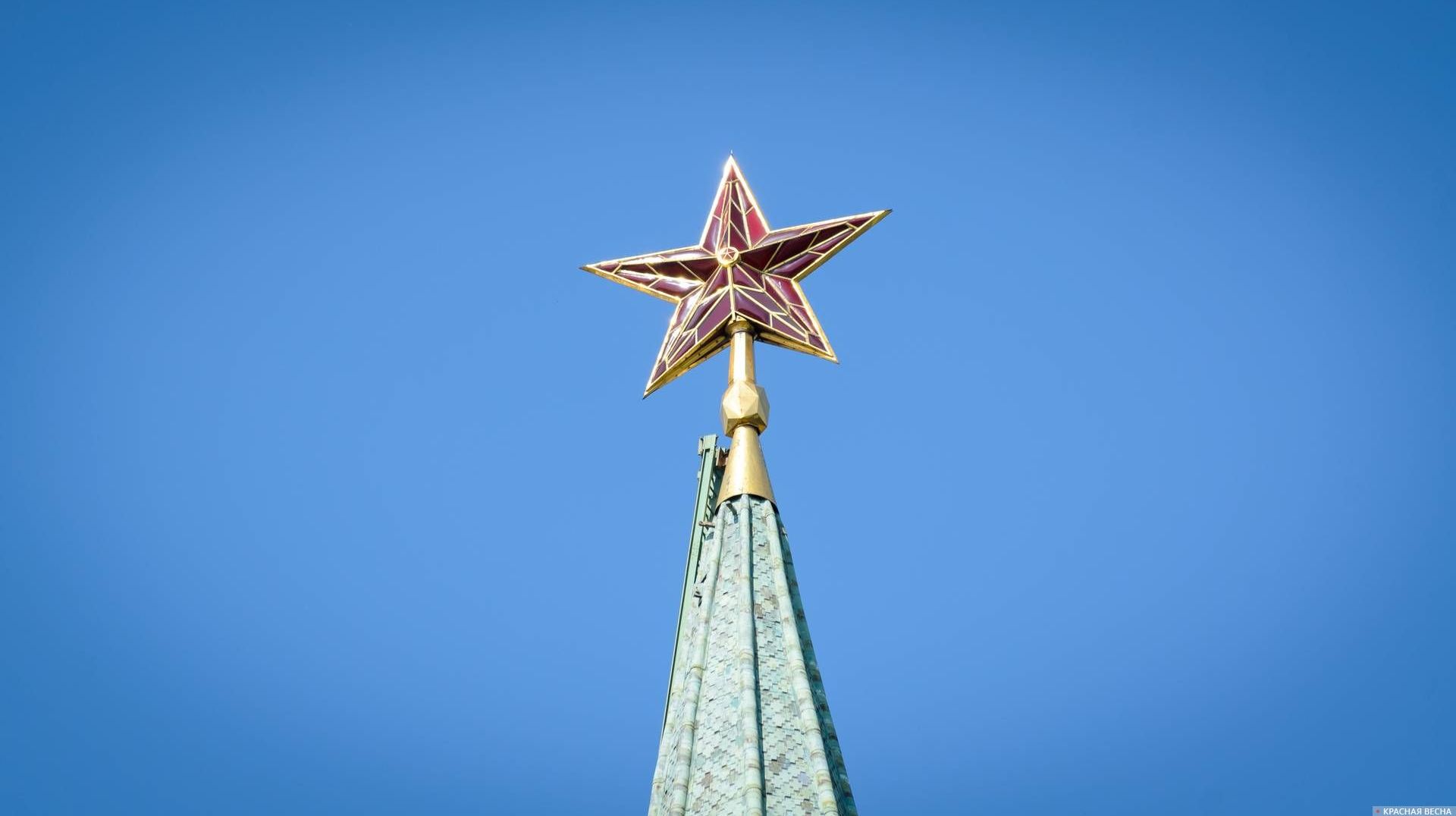 Рубиновая звезда, Троицкая башня, Кремль, Москва
