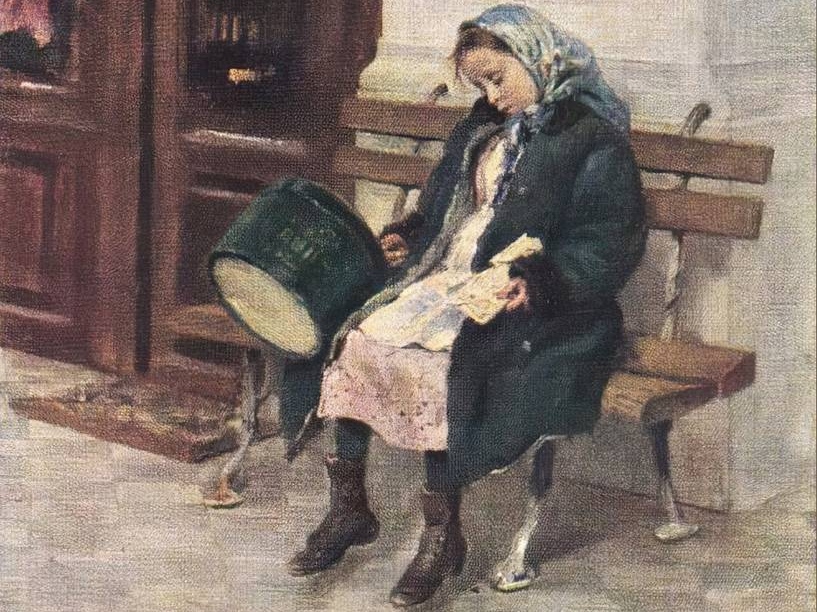 Владимир Маковский. Устала. 1897-1898