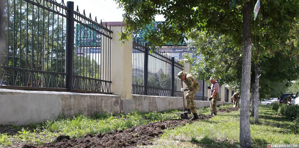 Благоустройство территории