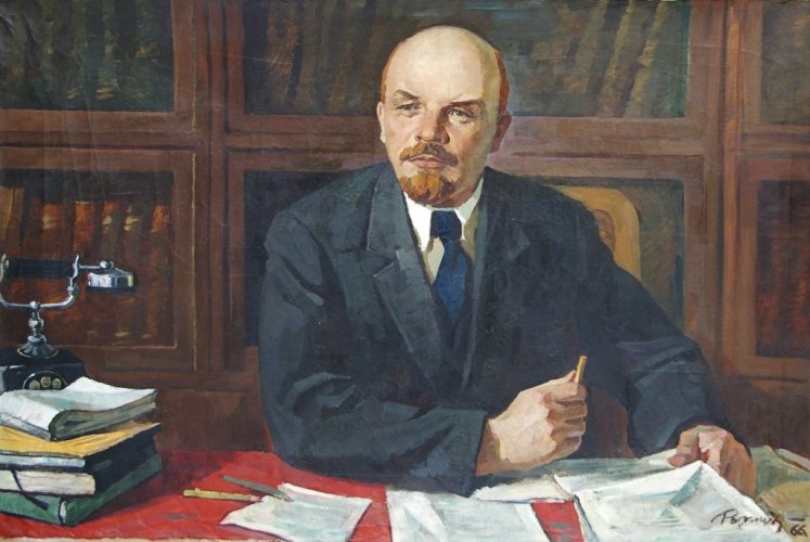 Виктор Рыжих. Ленин в кабинете