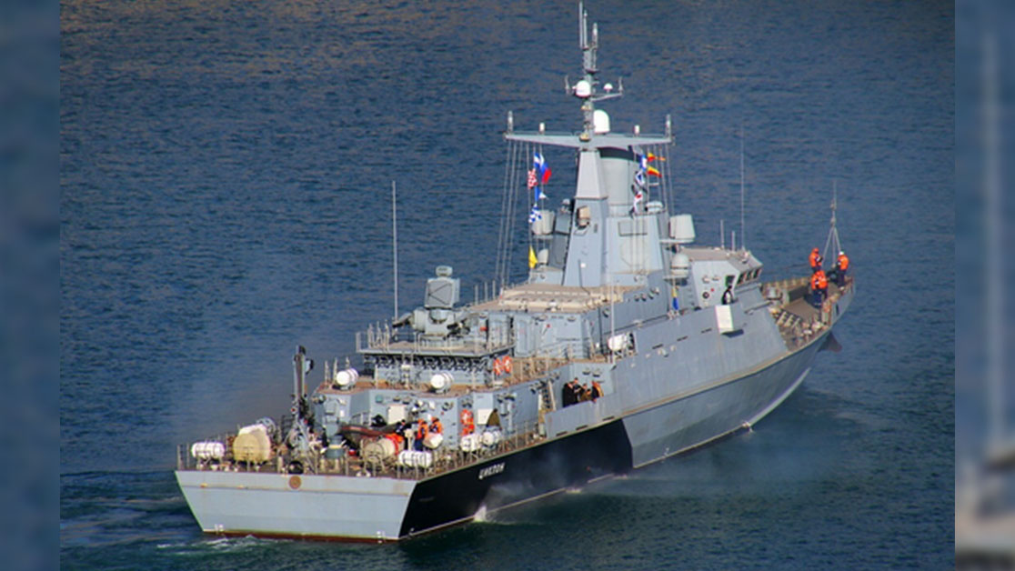 Новейший корабль «Циклон» в ходе госиспытаний успешно выполнил артиллерийские стрельбы в Чёрном море