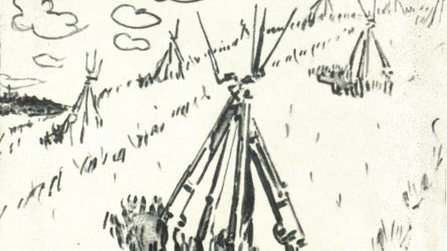 В. А. Серов. Виды на урожай 1906 года
