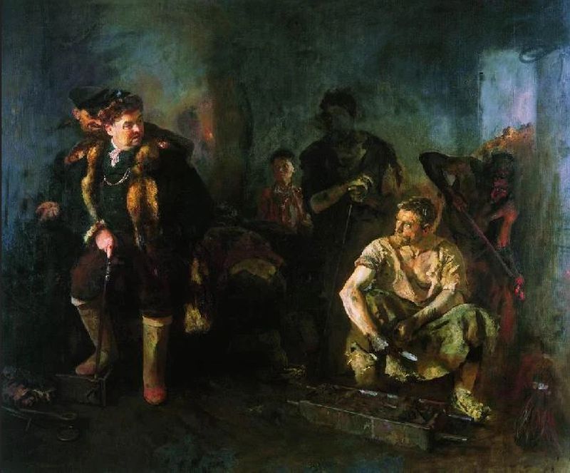 Борис Иогансон. На старом уральском заводе («Урал демидовский