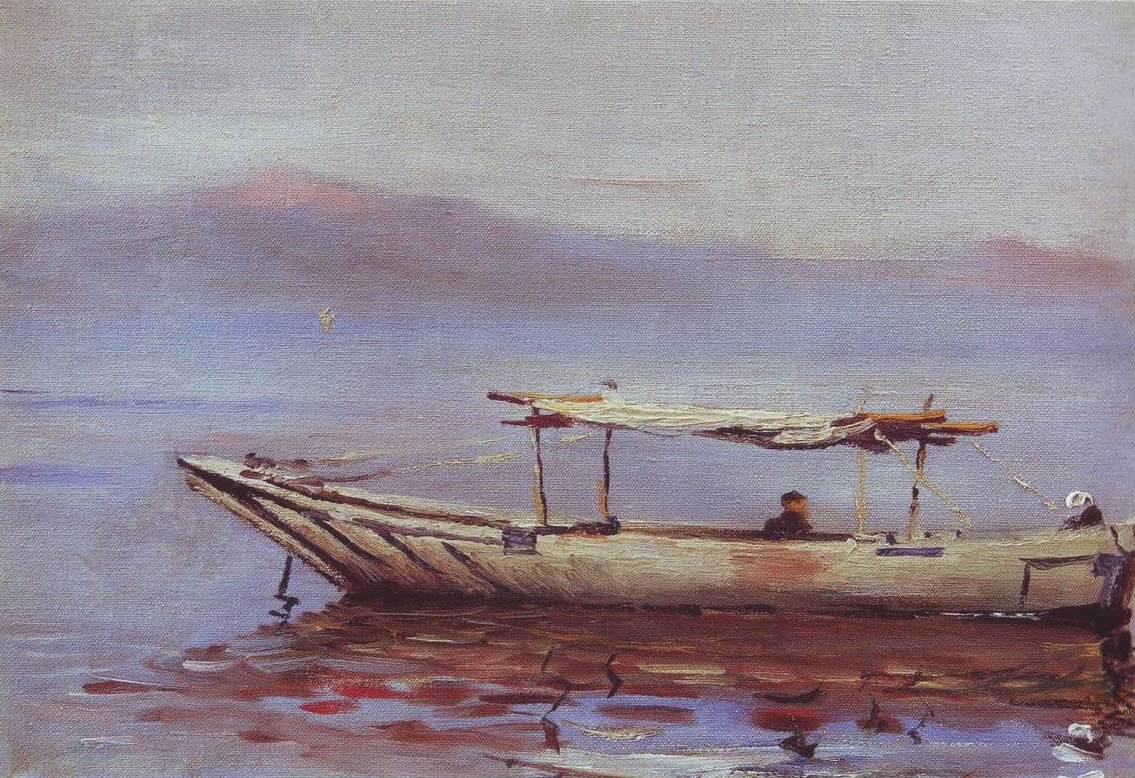 Василий Верещагин. Лодка. 1903
