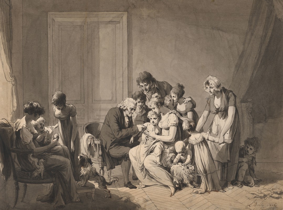 Луи Леопольд Буайи (1761-1845). Вакцинация (1806)