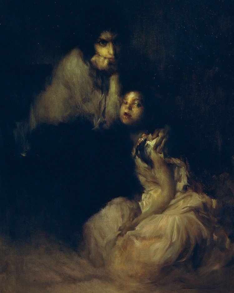 Антонио Альчати. Печальные времена.1897