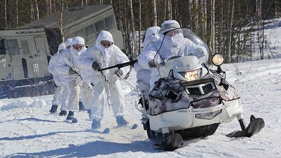 Отряд состоящий из военнослужащих подразделений сухопутных и береговых войск Северного флота